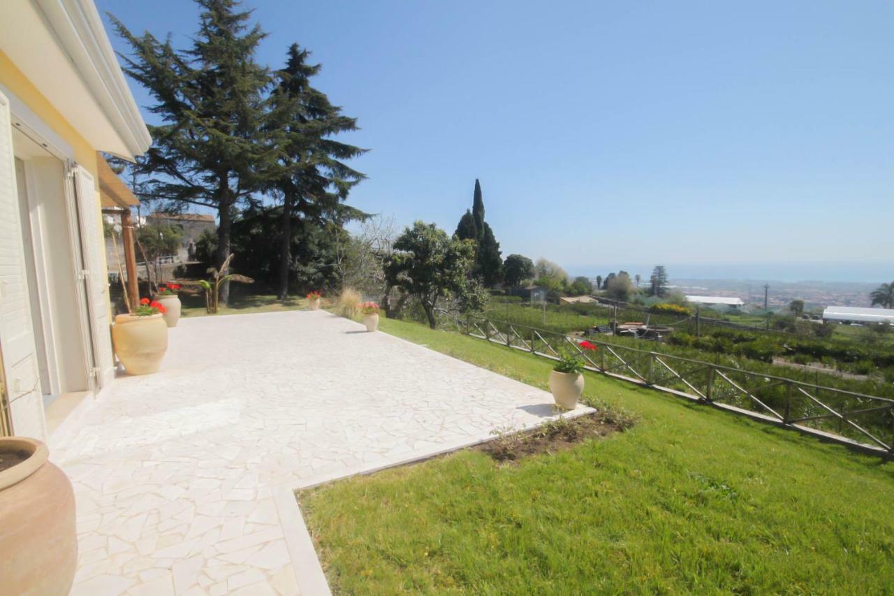 Villa Palm Hill Piedimonte Etneo Bagian luar foto